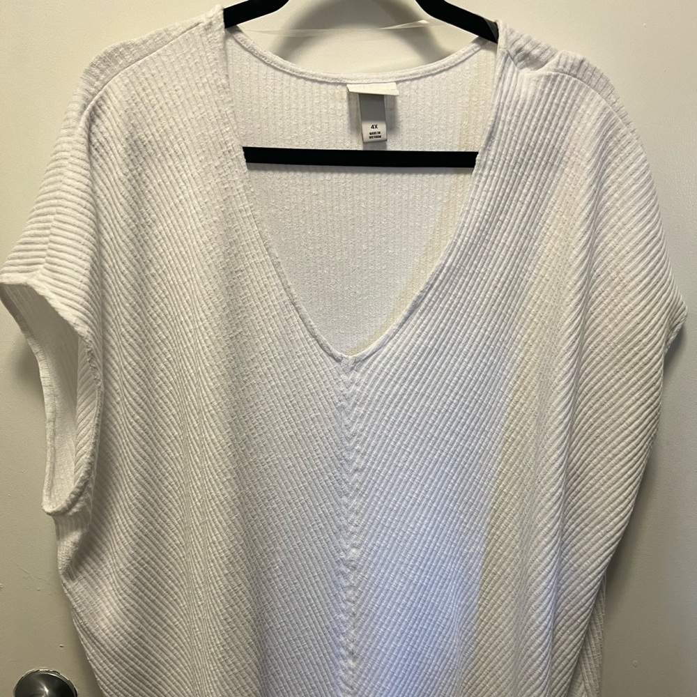 Solid white shirt, from Ava and Vic from Target !
